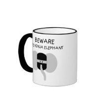 Ninja Elephant! Coffee Mug