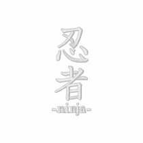 Ninja embroidered shirts