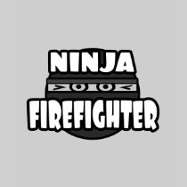 Ninja Firefighter T-shirts