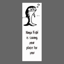 Ninja Fish is saving your place for ... business cards