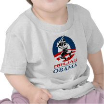 ninja for obama light shirt