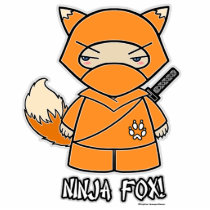 Ninja Fox! Photo Sculpture photo sculptures by ninjadorables Ninja Fox! Photo Sculpture photo sculptures