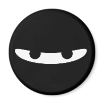Ninja Glare! Fridge Magnets