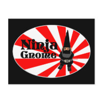 Ninja Gnome postcards