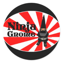 Ninja Gnome stickers