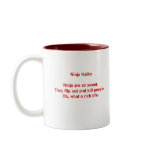 Ninja Haiku Mug