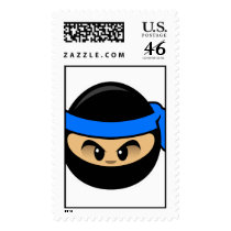 NINJA HEAD postage by digipit NINJA HEAD postage