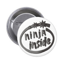 Ninja Inside! Pin