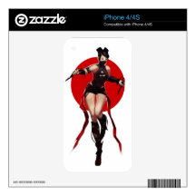 Ninja iPhone 4S Skins