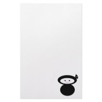 ninja kawaii dolly personalized stationery
