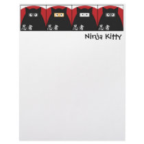 Ninja Kitty Letterhead