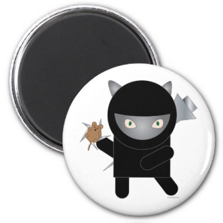 ninja kitty magnet