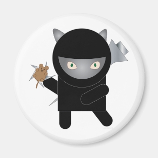 ninja kitty magnet