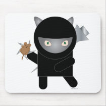 ninja kitty mouse mats