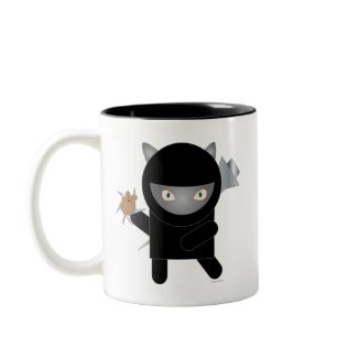 ninja kitty mug mug