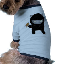 ninja kitty pet outfit pet tshirt