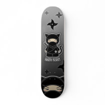 Ninja Kitty! Skateboard by ninjadorables Ninja Kitty! Skateboard