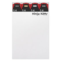 Ninja Kitty Stationery