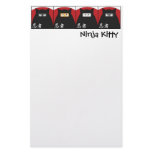 Ninja Kitty Stationery