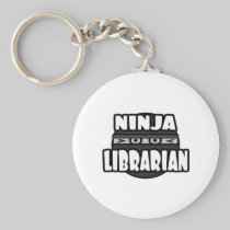 Ninja Librarian Key Chains