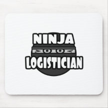 Ninja Logistician Mousepads