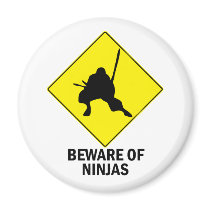 Ninja magnets by alternateworlds Ninja magnets
