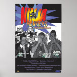 Ninja Monkeys Print