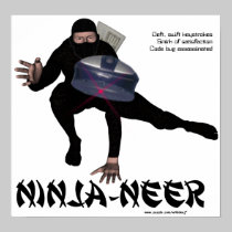 Ninja-neer Poster posters