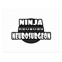 Ninja Neurosurgeon Post Cards