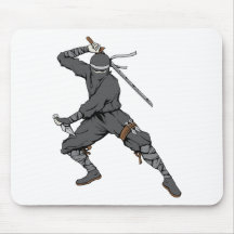 Ninja ~ Ninjas 2 Martial Arts Warrior Fantasy Art Mouse Pads