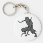 Ninja ~ Ninjas Martial Arts Warrior Fantasy Art Key Chain