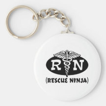 Ninja Nurse Keychains