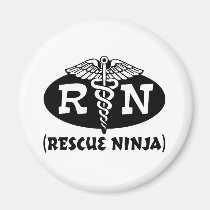 Ninja Nurse magnets