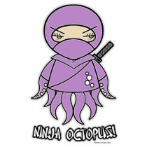 Ninja Octopus! Photo Sculpture photo sculptures by ninjadorables Ninja Octopus! Photo Sculpture photo sculptures