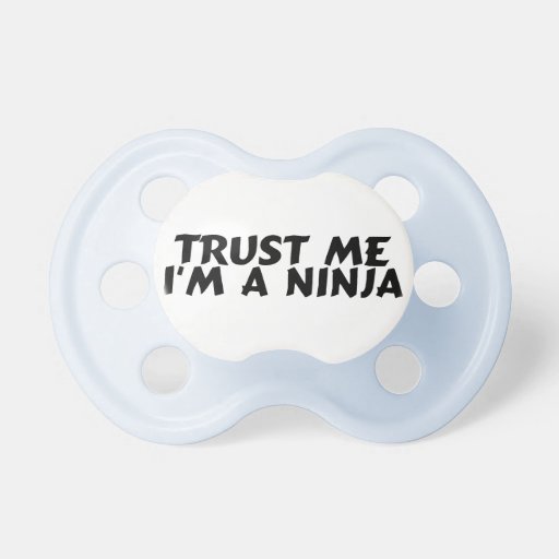 Ninja Pacifier Zazzle