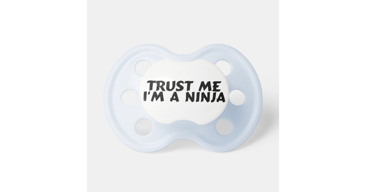 Ninja Pacifier Zazzle
