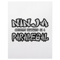 Ninja...Paralegal Personalized Letterhead
