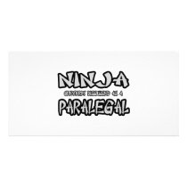 Ninja...Paralegal Photo Greeting Card