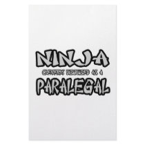 Ninja...Paralegal Stationery