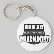 Ninja Pharmacist Keychain