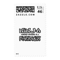 Ninja...Pharmacist Postage Stamp