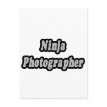 Ninja Photographer postcards