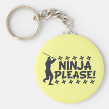 Ninja Please Key Chains