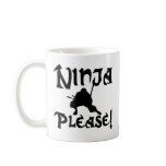 Ninja Please! mugs