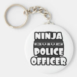 Ninja Police Officer Key Chains
