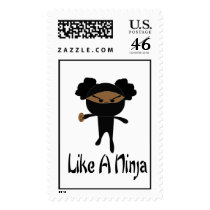 Ninja Postage stamps
