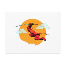 Ninja Postcard
