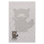 Ninja Raccoon! Stationery
