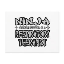 Ninja...Respiratory Therapist Postcards