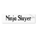Ninja Slayer Bumper Sticker